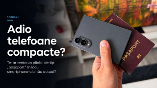 Adio telefoane compacte? Te-ar tenta un pliabil de tip „pașaport” în locul smartphone-ului tău actual?