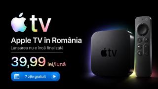 Apple TV își afișează prețul pentru România: 39,99 lei pe lună, dar lansarea nu este încă finalizată