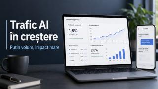 Search-ul pierde trafic, AI-ul accelerează: cum se schimbă sursele de vizite pentru site-uri
