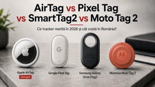 AirTag vs Pixel Tag vs SmartTag2 vs Moto Tag 2: ce tracker merită în 2026 și cât costă în România?