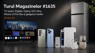 Turul Magazinelor #1635: Frigider sub 800 lei, TV smart sub 450 lei şi iPhone 13 Pro Max pentru buzunarul oricui