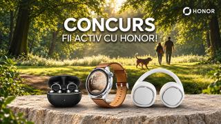 HONOR pune două Watch 6 la bătaie în campania „Fii activ”; concursul ține până pe 30 septembrie