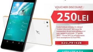 Allview oferă un voucher de 250 lei pentru achiziția lui X2 Soul PRO
