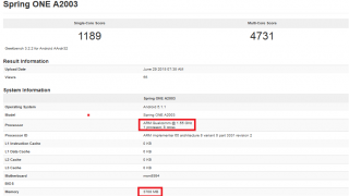 OnePlus 2 îşi face apariţia în varianta cu 4 GB RAM pe listele benchkmarkului GFXBench