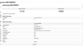 Samsung Galaxy Note 5 îşi face apariţia în benchmarkul GeekBench cu 4 GB RAM