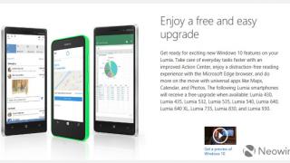 Microsoft anunţă 10 modele Lumia care vor primi actualizarea la Windows 10 Mobile