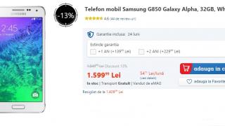 eMAG dă startul campaniei Stock Busters; smartwatch-ul Alcatel SM2 are un preț extrem de atractiv