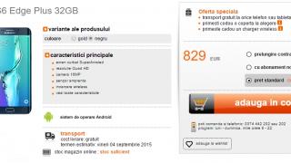 Samsung Galaxy S6 Edge+ este disponibil la pre-comandă prin Orange România; iată prețurile