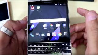BlackBerry Passport surprins în acţiune cu Android la bord, fără prea multe modificări şi cu UI fluid (Video)