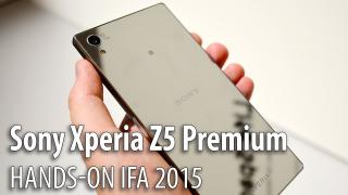 IFA 2015: Sony Xperia Z5 Premium hands-on - primul telefon 4K luat sub lupa Mobilissimo.ro (Video)