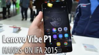 IFA 2015: Lenovo Vibe P1 hands-on - unul dintre campionii bateriilor, dar cu un design destul de compact (Video)