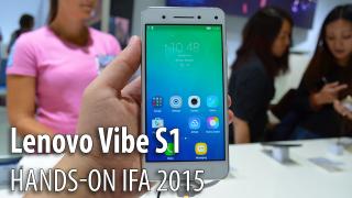IFA 2015: Lenovo Vibe S1 hands-on - două camere frontale pentru un selfie cu adâncime (Video)