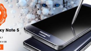 Samsung Galaxy Note 5 costă 3.299 lei la Cel.ro; promoția este valabilă până pe 12 octombrie