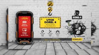 UTOK anunță smartphone-ul Dorel 4; device rugged cu baterie de 4500 mAh și certificare IP68