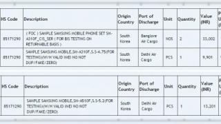 Variantele actualizate Samsung Galaxy A3 și Galaxy A5 ajung în India pentru testare, cu numele de cod SM-A310F, respectiv SM-A510F