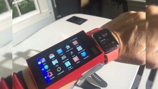 Rufus Cuff este un gadget aflat la limita dintre tabletă şi purtabil, plasat la încheietură și pe antebraț (Video)