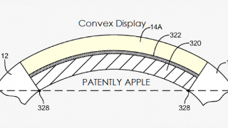 Apple primeşte un brevet pentru un smartphone cu display convex, posibil flexibil