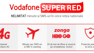 Vodafone România introduce noi abonamente în portofoliul RED; se oferă până la 50 GB trafic de net cadou la abonare