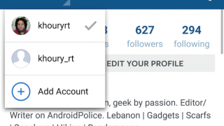 Aplicaţia Instagram de pe Android e actualizată cu suport pentru conturi multiple