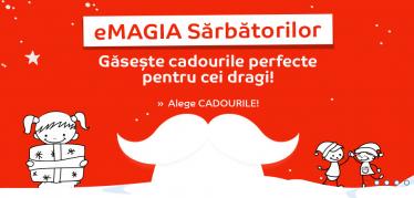 eMAG continuă campania de reduceri cu ocazia Sărbătorilor de Iarnă; iată câteva dintre produsele aflate în ofertă
