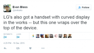 LG ar pregăti un nou smartphone cu ecran curbat, dar unul care nu face parte din gama LG G Flex