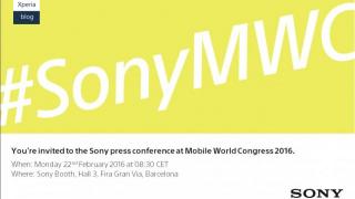 Sony pregătește o conferință de presă pentru MWC 2016; evenimentul va avea loc pe 22 februarie