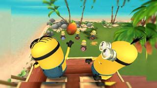Minions Paradise Review (Allview P8 Energy): grafică prea bună pentru un joc banal de adunat resurse şi de party cu minioni (Video)