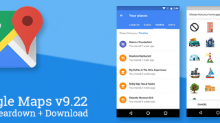 Noua versiune Google Maps v9.22 vine cu o serie de îmbunătățiri, dar și cu posibilitatea de setare a unor iconițe dedicate pentru locații