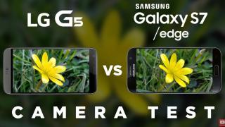 LG G5 versus Samsung Galaxy S7 în bătălia stelară a camerelor: duel foarte strâns la prima vedere (Video)