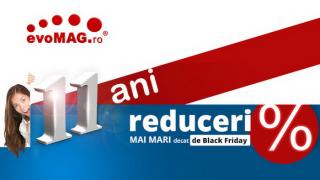Campania aniversară evoMAG debutează astăzi; iată câteva dintre reducerile afișate