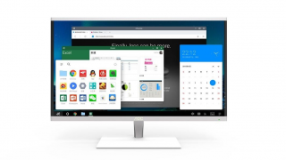 Remix OS rulează pe un desktop All in One, aducând Android în acest mediu de lucru dominat de Microsoft