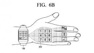 Samsung are un brevet care prezintă funcţionarea unui smartwatch cu proiector integrat