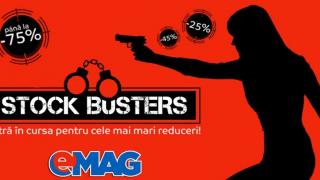 eMAG Stock Busters revine în perioada 17-19 mai cu reduceri la toată gama de produse