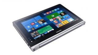 Samsung lansează un convertibil cu ecran rotativ: Samsung Notebook 7 Spin vine cu Windows 10 şi costă 799 dolari