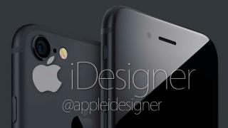 Noi randări sosite pe web ne arată nuanța de culoare Space Black pentru iPhone 7