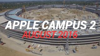 Apple Campus 2 evoluează văzând cu ochii: iată cum arată construcţia cu 4 luni înainte de finalizare, filmată cu o dronă 4K (Video)