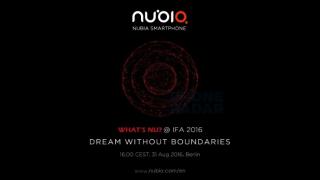 ZTE trimite invitaţii IFA 2016 sub emblema Nubia pentru lansarea unui smartphone cu muchie ultrasubțire a ecranului
