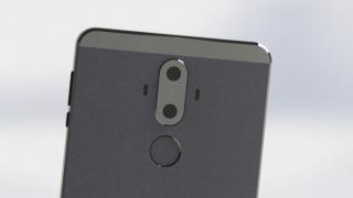 Huawei Mate 9 îşi face apariţia în noi imagini 3D, păstrează camera duală