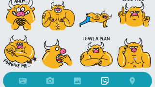 Pachetele de stickere Google Allo se dezvăluie şi sunt haioase: tauri musculoşi NSFW, viermişori şi prăjituri