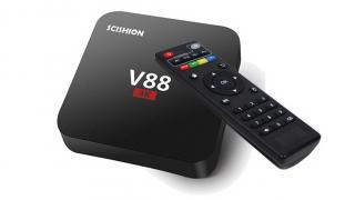 SCISHION V88 este un TV box ieftin ce aduce filmele tale preferate pe televizoarele smart și mai puţin smart