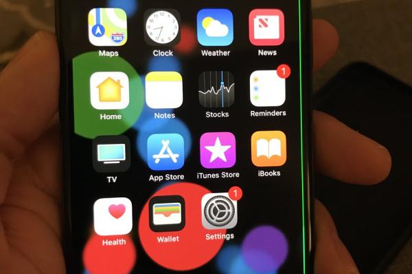iPhone X Green Line of Death (linia verde a morţii)