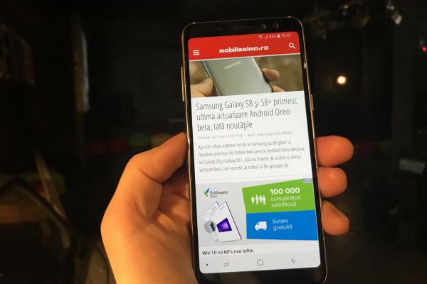 Samsung Galaxy A8 (2018) - Fotografii Hands-On de la evenimente