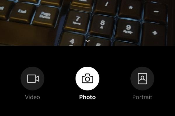 Interfață grafică cameră OnePlus 6T (capturi de ecran)