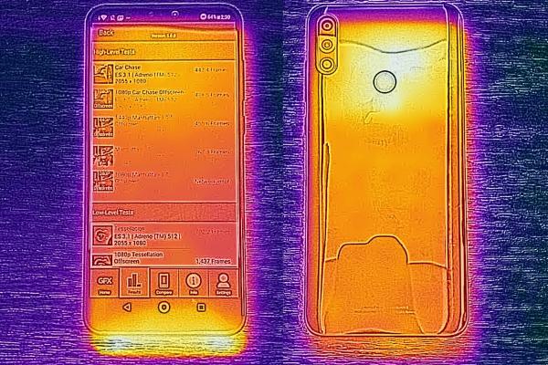 Test termic ASUS ZenFone Max Pro (M2)