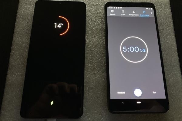 Test încărcare Huawei P30 Pro