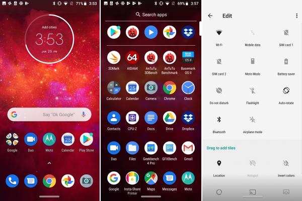 Motorola Moto Z3 Play - Screenshots
