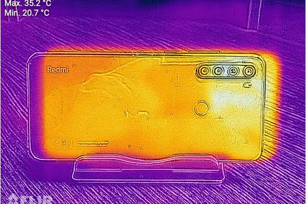Test termic Xiaomi Redmi Note 8T