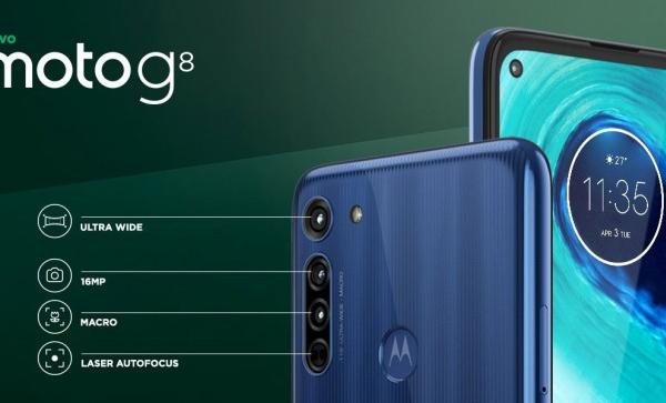 Motorola Moto G8 - Fotografii oficiale