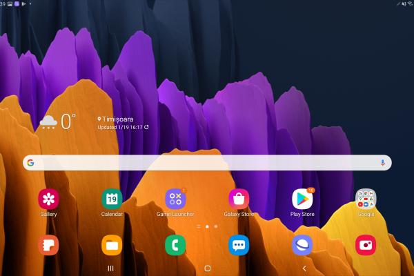 Galerie capturi de ecran Samsung Galaxy S7+ 5G (Screenshots intefață grafică)