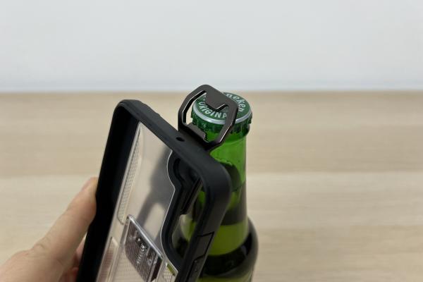 Husă Hybrid Vertical Kickstand Black Cubz Galaxy S22